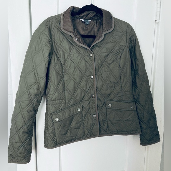 Eddie Bauer diamond pattern coat - Picture 1 of 2